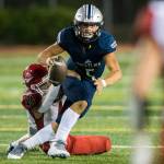 Glacier Peaks River Lien ranks third locally in passing yards and second in touchdown passes. Hes one of six quarterbacks with at least 1,000 yards passing. (Olivia Vanni / The Herald)