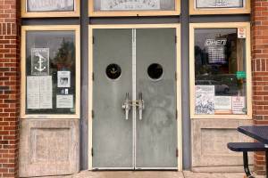 The Anchor Pub in downtown Everett on Saturday. The owner was arrested Friday in an investigation of alleged sexual assaults there. (Ellen Dennis / The Herald) 20211023