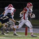 Dylan Carson and Marysville Pilchuck face Shorecrest in a loser-out Week 9 crossover game. (Olivia Vanni / The Herald)