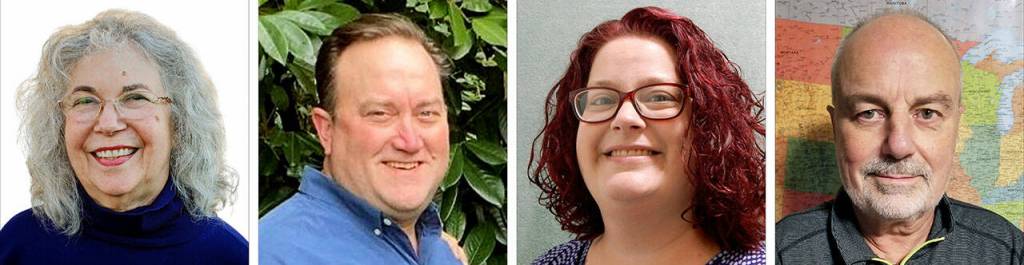 From left: Judy Schwab, Peter Swardstrom, Jayme Lee Vail and Chuck Hauck.