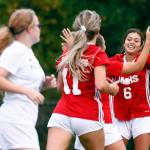 Undefeated Archbishop Murphy earned the top seed in the Class 2A girls soccer state tournament. (Kevin Clark / The Herald)