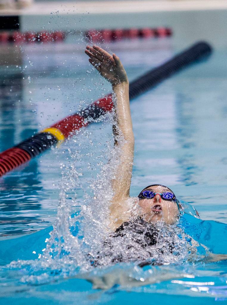 Monroe senior Mia Grove capped her prep career with a pair of 3A top-four state medals. (Olivia Vanni / The Herald)