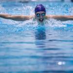 Kamiak sophomore Claire Smith won a 4A state title in the 100 butterfly. (Olivia Vanni / The Herald)