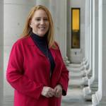 Washington Secretary of State Kim Wyman poses for a photo on Monday at the Capitol in Olympia. (AP Photo/Ted S. Warren)