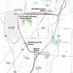 A map of alternative routes and stations for the Sound Transit light rail extension from Lynnwood to Everett. (Sound Transit)