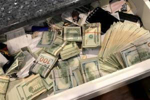 Money seized during an investigation into a Snohomish County fentanyl ring. (U.S. Attorney's Office)