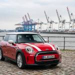The 2022 Mini Cooper is available in two-door or four-door hardtop models. A two-door soft-top convertible model is also offered. (Manufacturer photo)
