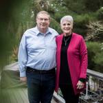 George and Pam Hurst at their home on Dec. 6 in Lynnwood. (Olivia Vanni / The Herald)