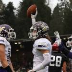 Standout receiver Drew Carter is one of several big-time offensive playmakers for the Vikings. (Andy Bronson / The Herald)