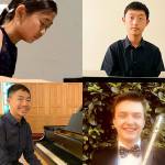 Clockwise from top left: Seoyoung Trinity Yun, Ryan Chung, Carson Chadd and John Meneses.