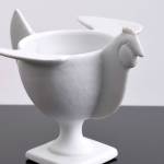Photo Caption: Francois-Xavier Lalanne often used animal motifs in his modern, minimalist sculptures. His porcelain eggcup with a chicken's head, wings and tail sold for $2,080 at Palm Beach Modern Auctions.

(c) 2021 by Cowles Syndicate Inc.