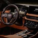 A commanding 12.3-inch screen is the centerpiece of the 2022 Infiniti QX60 infotainment system. (Manufacturer photo)