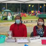 Members of the Communities of Color Coalition team at Nubian Jam.