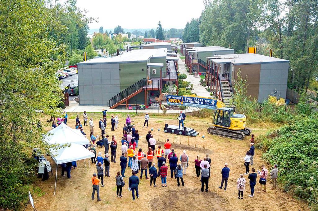 One of Housing Hopes latest development projects is Twin Lakes Landing II in Smokey Point, which provides affordable housing to families throughout Snohomish County.