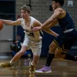 Arlington freshman Leyton Martin came off the bench and scored 14 points in the second half and overtime. (Olivia Vanni / The Herald)