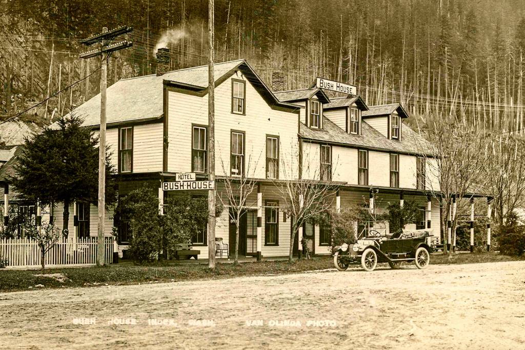 The historic, century-plus old Bush House in Index. (Courtesy Photo)
