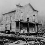 The Bush House in the early days of Index. (Courtesy Photo)