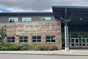 Bothell High School. (Madeline Coats / Bothell-Kenmore Reporter file)