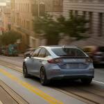 It takes a close-up look to realize the all new 2022 Honda Civic Hatchback really is a hatchback. (Manufacturer photo)