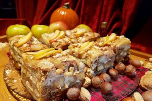 This pumpkin spiced French toast casserole can be assembled up to three days before and popped into the oven 20 minutes before serving.
