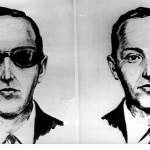 FILE--This undated artist sketch shows the skyjacker known as D.B. Cooper from recollections of the passengers and crew of a Northwest Airlines jet he hijacked between Portland and Seattle on Thanksgiving eve in 1971. Nearly 50 years after skyjacker D.B. Cooper vanished out the back of a Boeing 727 into freezing Northwest rain, wearing a business suit, a parachute and a pack with $200,000 in cash, a crime historian is conducting a dig on the banks of the Columbia River in Vancouver, Washington, in search of evidence. (AP-Photo/File)