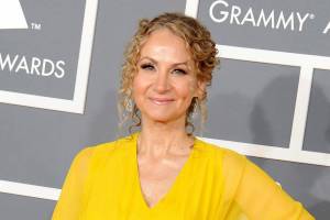 FILE - In a Sunday, Feb. 10, 2013 file photo, singer Joan Osborne arrives at the 55th annual Grammy Awards, in Los Angeles. The Grammy-nominated singer of the hit “One of Us” has put together an album of her unique takes on 13 of his classic songs. (Photo by Jordan Strauss/Invision/AP, File)