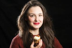 Jessica Brockway, owner of Page Bakery on Tuesday, Oct. 19, 2021 in Everett, Washington.  (Andy Bronson / The Herald)