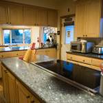 A communal kitchen is available to all residents of the Healing Lodge. (Olivia Vanni / The Herald)