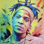 King Basquiat by Myron Curry is one of the artworks that will be on display at Renaissance Unmasked: The Re-Birth of Black Brilliance, the new exhibit at the Schack Art Center in Everett. (Schack Art Center)