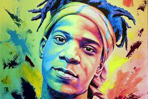 King Basquiat by Myron Curry