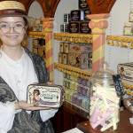 The old-time sweet shop in Yorks Castle Museum. (Rick Steves Europe)