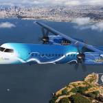 ZeroAvia will collaborate with Alaska Air Group, the parent company of Alaska Airlines, to produce a hydrogen-electric powertrain capable of flying 76-seat regional De Havilland Q400 aircraft in excess of 500 nautical miles. (Alaska Airlines)
