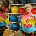 Gail McClary, Zumba instructor at the Mukilteo YMCA. (Kevin Clark / The Herald)
