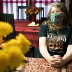 Deborah Reep at Esthers Place. (Olivia Vanni / The Herald)