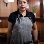 Marta, an employee at Birrieria Tijuana. (Olivia Vanni / The Herald)