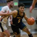 Standout point guard Elijah Johnson has led Shorecrest to an 11-1 start. (Olivia Vanni / The Herald)