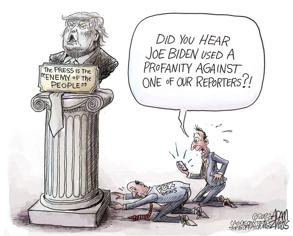 January 27, 2022: Attacking the Press