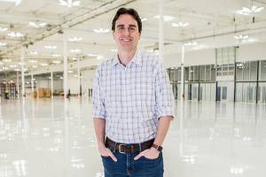 Dr. David Kirtley at the new Helion headquarters, Antares, in Everett, Washington on Wednesday, Jan. 19, 2022  (Olivia Vanni / The Herald)