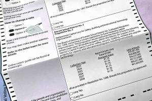 Voters on Feb. 8 will decide the fate of levies in 13 school districts. (The Herald)