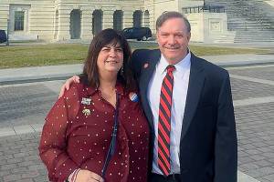Lesley and Larry Haskell. (votehaskell.com)