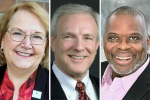 Christine Frizzell, Joe Marine and Mark Holmes.