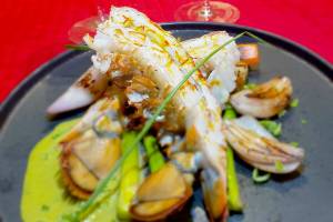 lobster dish for Valentine's Day (Tulalip Resort Casino)