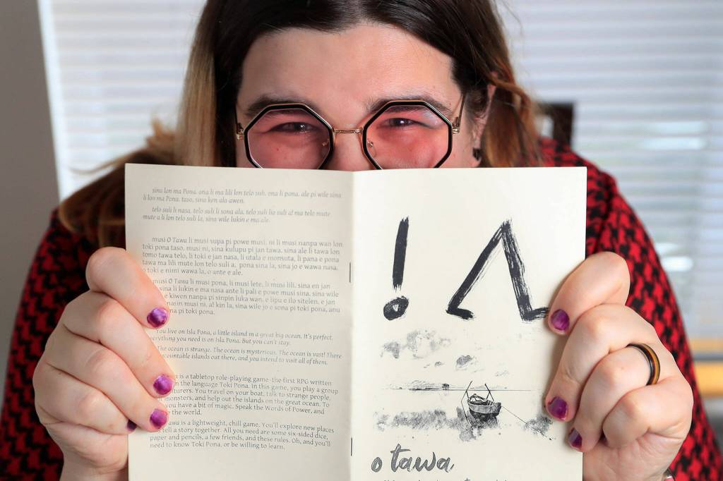 Lara Turner came out as transgender two years ago. She decided to transition, partly out of a fear of dying unhappy from COVID-19, and partly from her experiences with tabletop role-playing games. (Kevin Clark / The Herald)