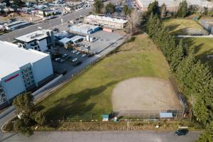The Cedar Valley Ball field that will be leased by Housing Hope. (Olivia Vanni / The Herald)