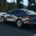 The sleek 2022 Mazda3 sedan is a sensuous counterpart to the hatchback version. (Manufacturer photo)