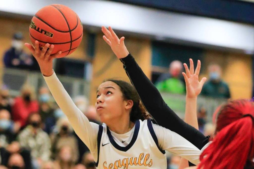 Mae Washington and Everett are making the programs first trip to state since 2013. (Kevin Clark / The Herald)