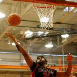 Sammamishs Jaydon Adams grabs a defensive rebound against Lakewood Saturday, Feb. 26, 2022, during a Class 2A regional matchup at Everett Community College in Everett, Washington. (Ryan Berry / The Herald)