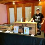 Evan Watts of Watts Brewing, seen here in a photo from the business Facebook page, won two medals and was named Very Small Brewery of the Year at the Washington Beer Awards.