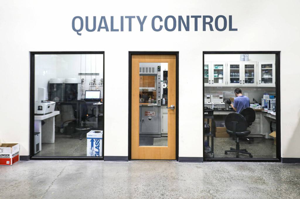 Group14 Technologies Woodinville. (Kevin Clark / The Herald)