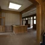 The entrance to the Weyerhaeuser Building at the Port of Everett in Everett. (Ryan Berry / The Herald)